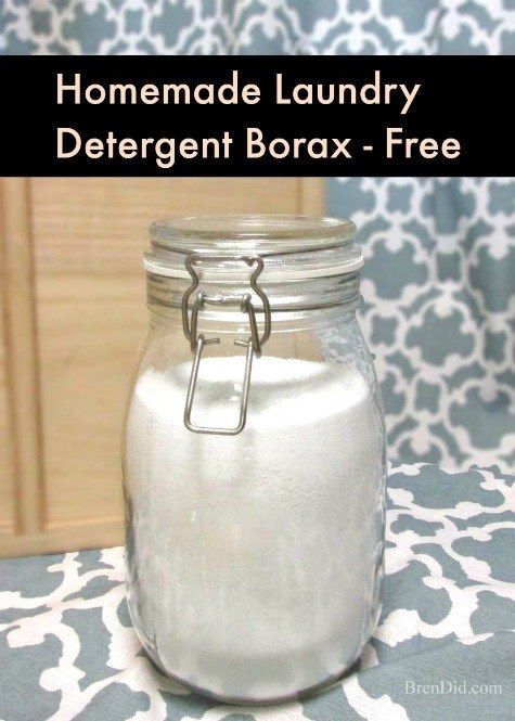 Homemade laundry detergent {Borax-Free}. I have friends that tried this and won't use anything else. They said it is so easy to make, works perfectly! and it smells fantastic. Great money saver + new recipe