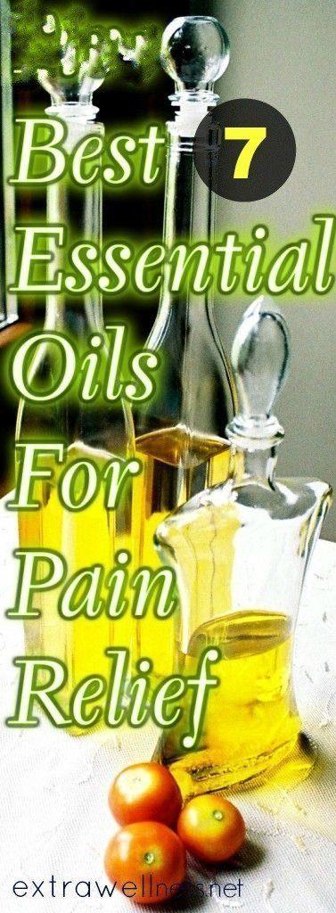 Essential oils for pain: These Essential oil are Great for pain relief, reduce cholesterol and nail fungus. These oil are very affordable too. I treated my chronic back pain with these 7 essential oils and the relief was instant..Essential oils can be really much more powerful than you might think .Click here for the Full READ ---> https://extrawellness.net/best-7-essential-oils-for-instant-pain-relief/