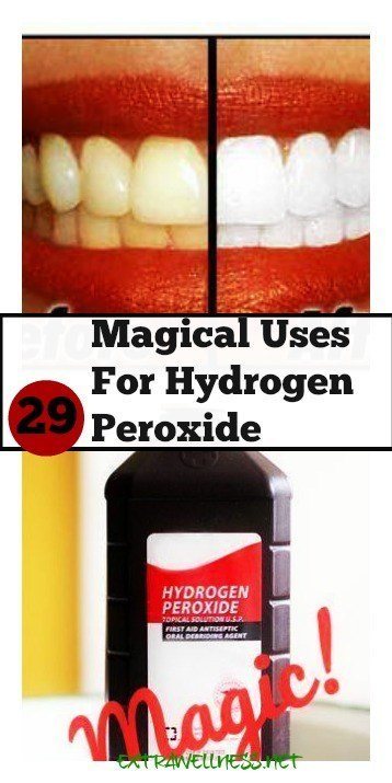 Hydrogen Peroxide Magic! A list of the many, many household uses for Hydrogen Peroxide. You'd be amazed by how much it can do. More powerful than what you'd ever imagine!