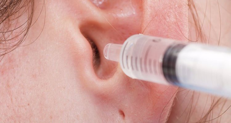 hydrogen peroxide in ears