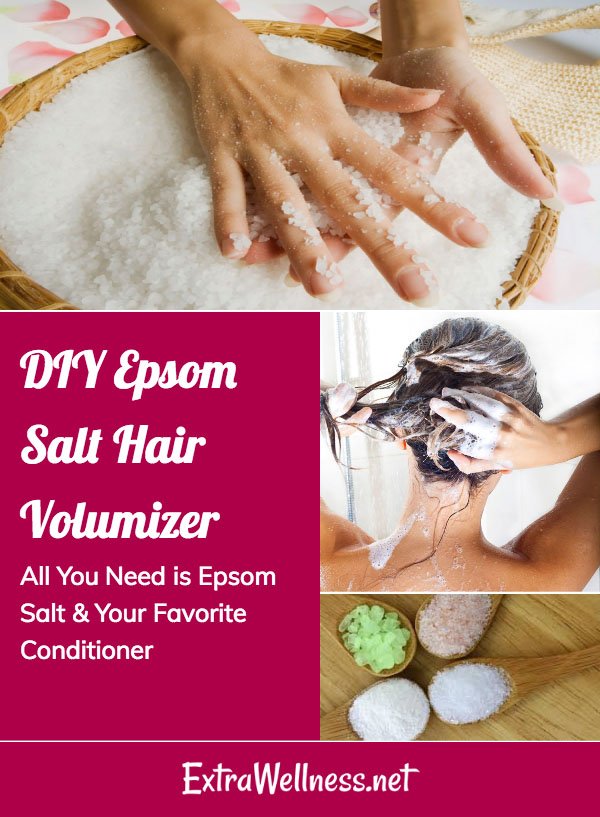 DIY Epsom Salt Hair Volumizer
